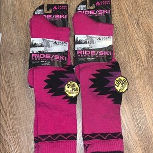 NEW!! RIDE/SKI Merino wool socks for women -2-